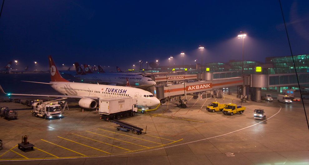 Atatürk Flughafen in Istanbul