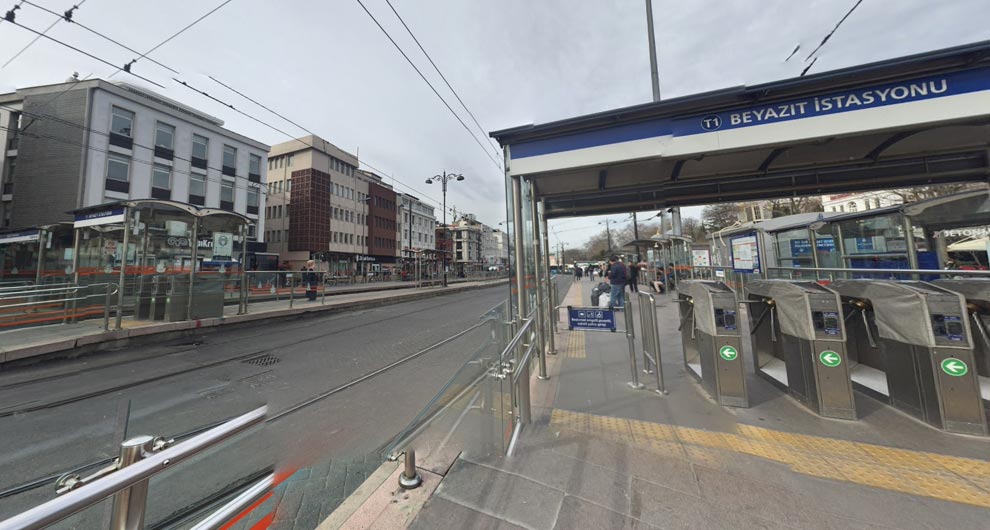 Haltestelle Beyazit Kapalicarsi Istanbul