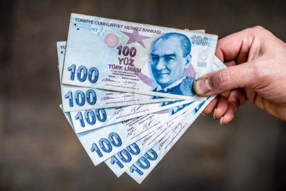 Türkisches Geld Istanbul